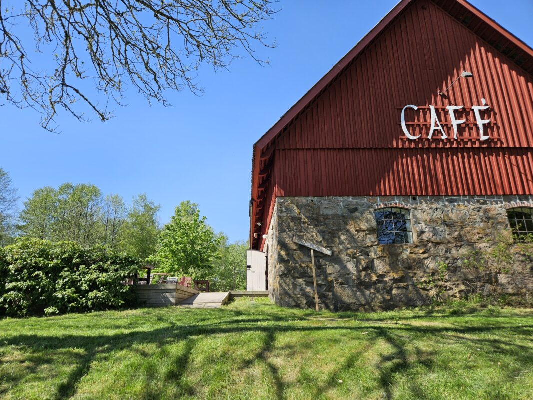 Sommarcafe i Fegen område